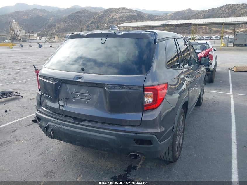 Vin: 5fnyf7h58kb008524, lot: 46616051, honda passport ex-l 20194