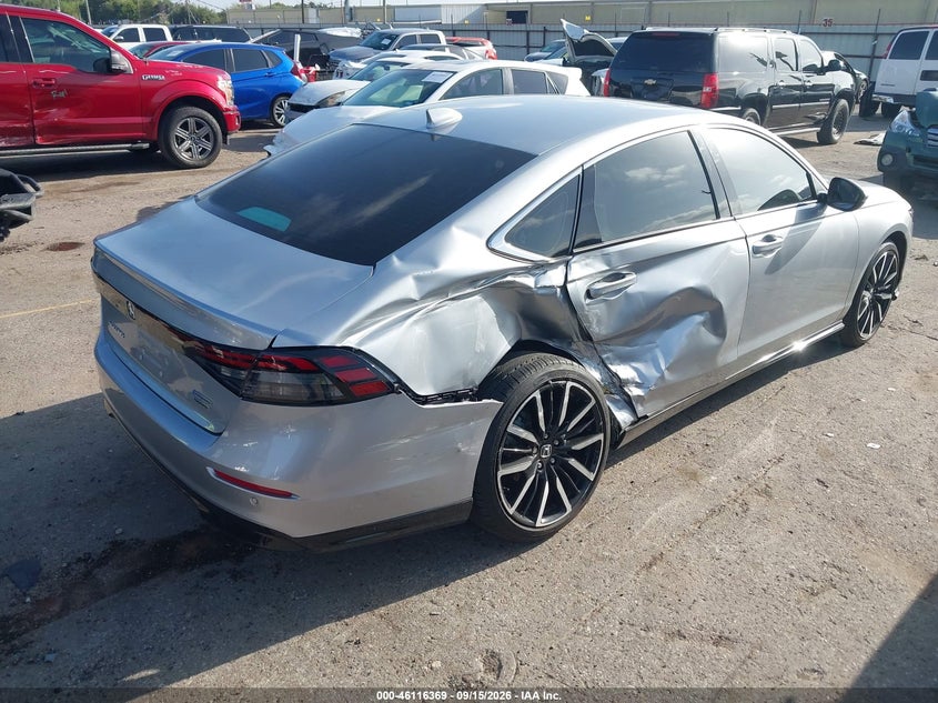 Vin: 1hgcy2f85ra050304, lot: 46616085, honda accord hybrid touring 20244