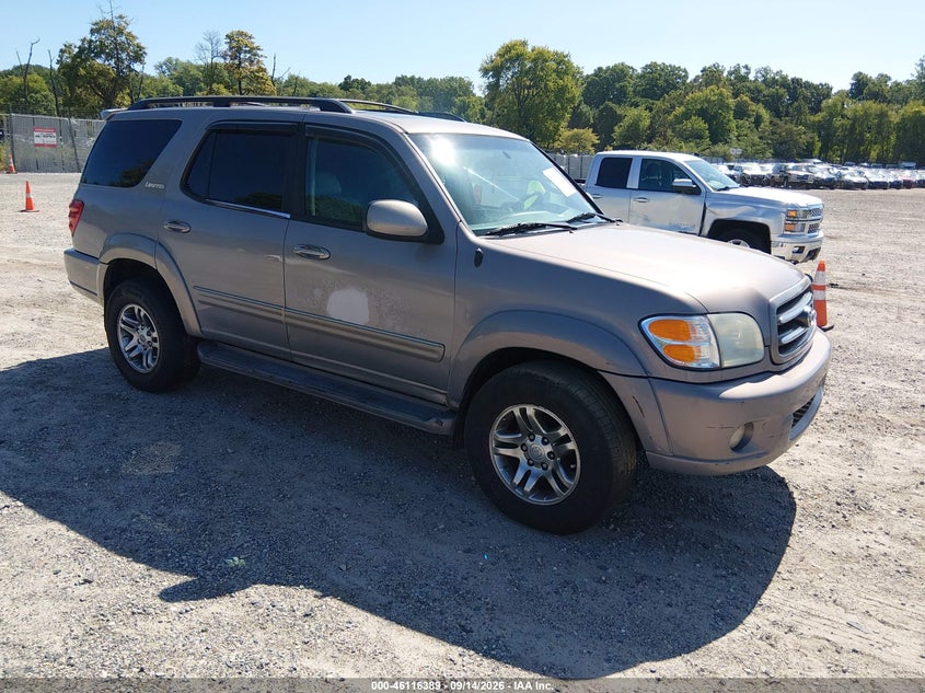2002 TOYOTA SEQUOIA auction photo 1