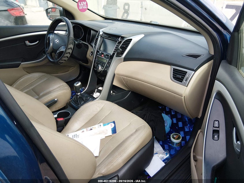 HYUNDAI ELANTRA GT 2014 VIN KMHD35LH8EU202703