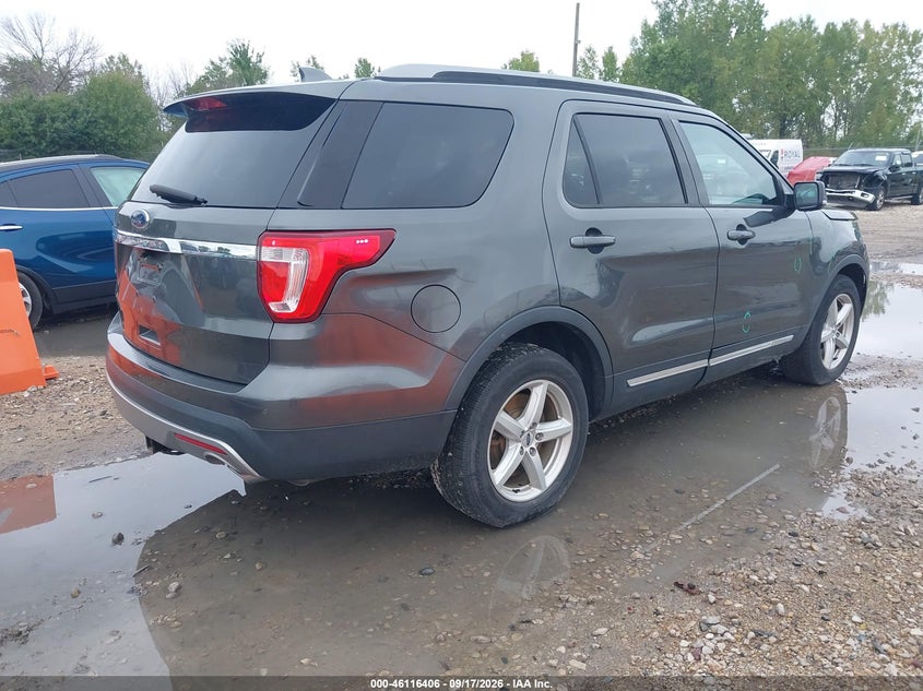 Vin: 1fm5k7d81hgb18081, lot: 46616122, ford explorer xlt 20174