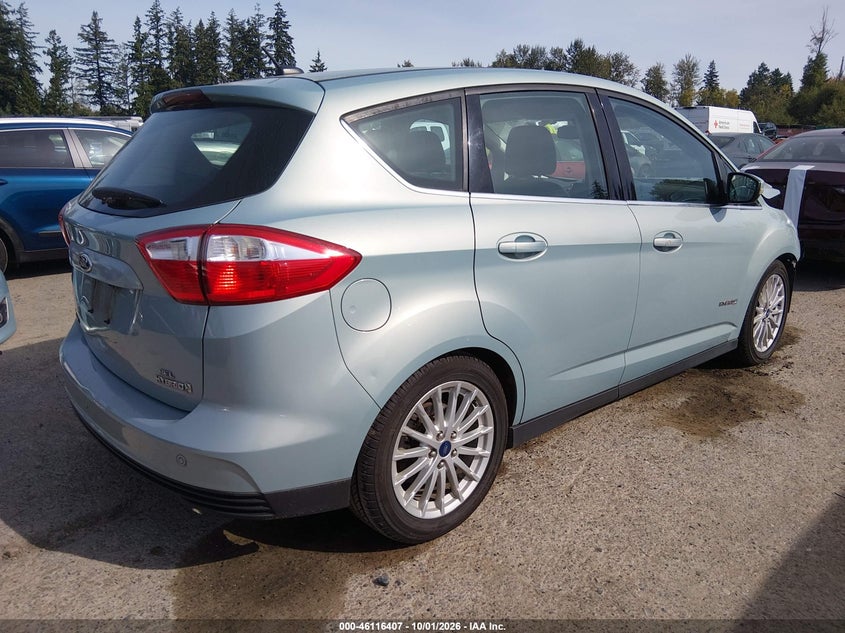 Vin: 1fadp5bu6dl523849, lot: 46616123, ford c-max hybrid sel 20134