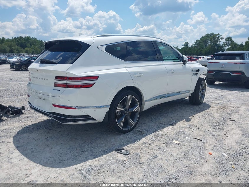 Vin: kmuheesc6su267774, lot: 46616145, genesis gv80 3.5t prestige awd 20254