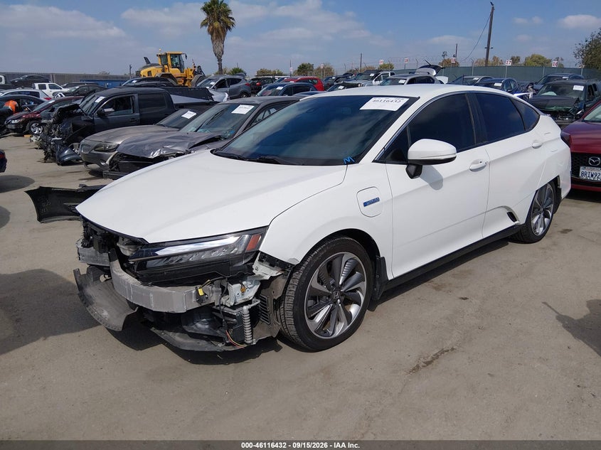 Vin: jhmzc5f19jc011816, lot: 46616147, honda clarity plug-in hybrid 20182