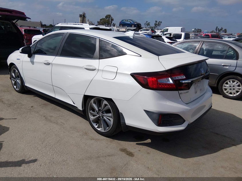 Vin: jhmzc5f19jc011816, lot: 46616147, honda clarity plug-in hybrid 20183