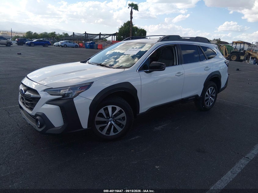 Vin: 4s4btafcxp3143193, lot: 46616163, subaru outback premium 20232