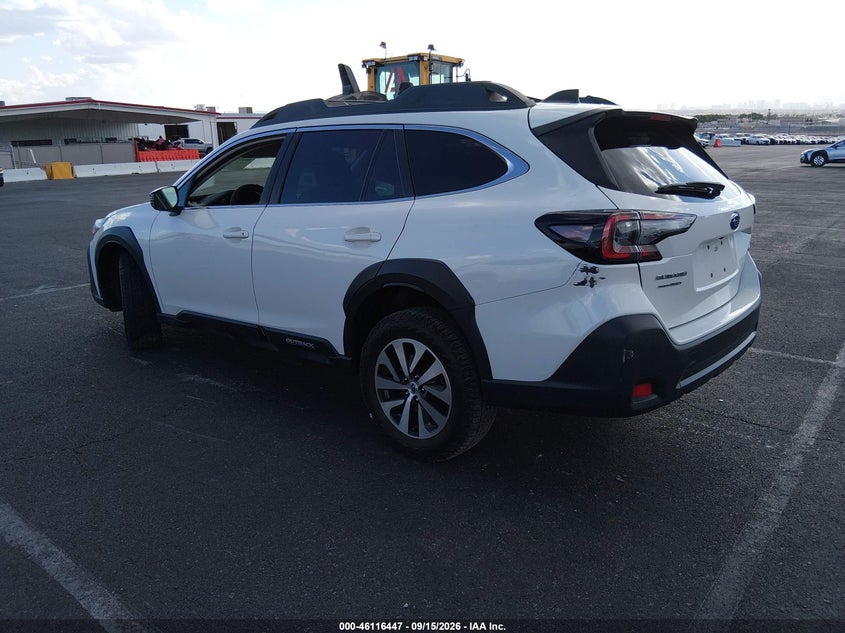 Vin: 4s4btafcxp3143193, lot: 46616163, subaru outback premium 20233