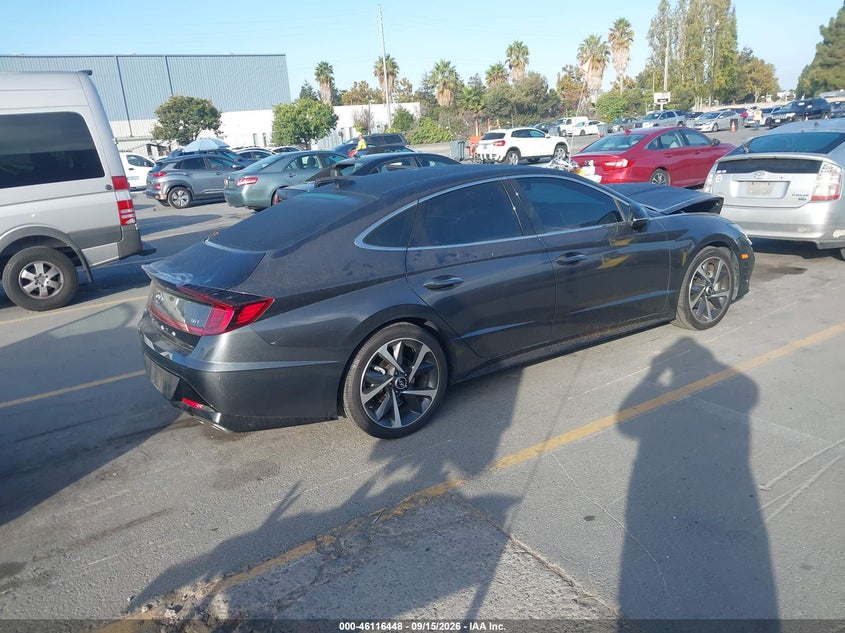 Vin: kmhl44j28pa268013, lot: 46616164, hyundai sonata sel plus 20234