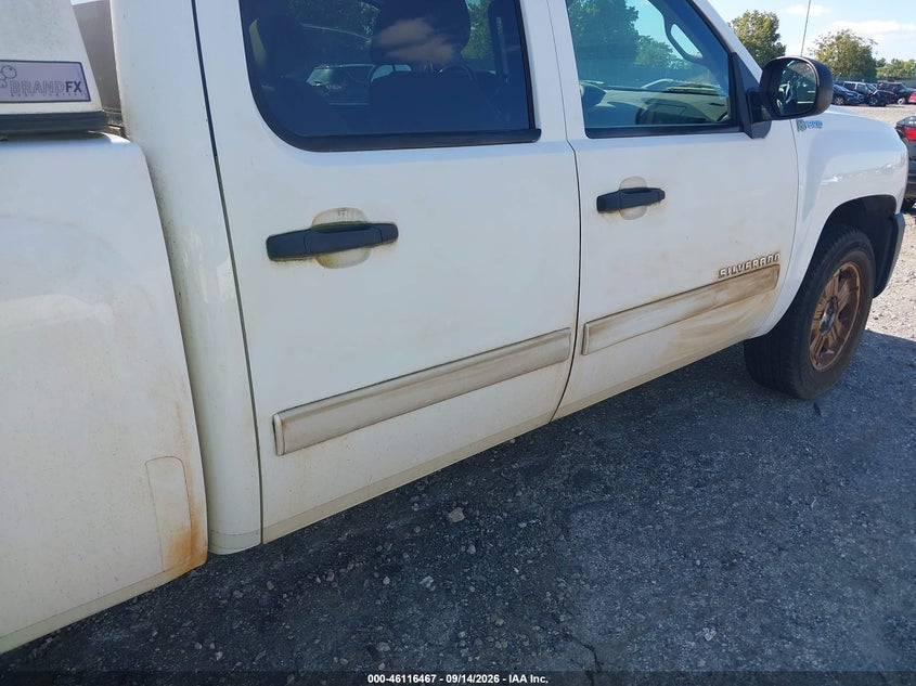 CHEVROLET SILVERADO 1500 HYBRID 2010 VIN 3GCXCUEJ1AG222848