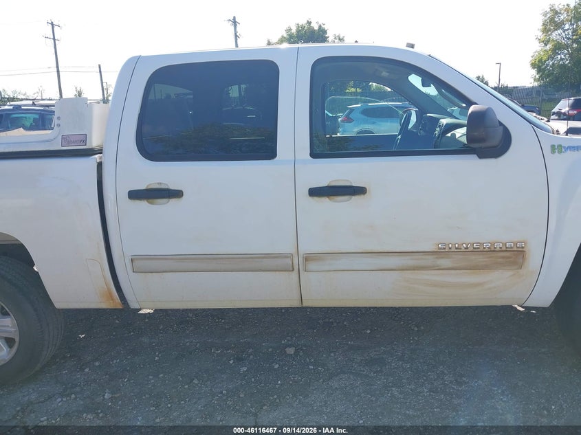 CHEVROLET SILVERADO 1500 HYBRID 2010 VIN 3GCXCUEJ1AG222848