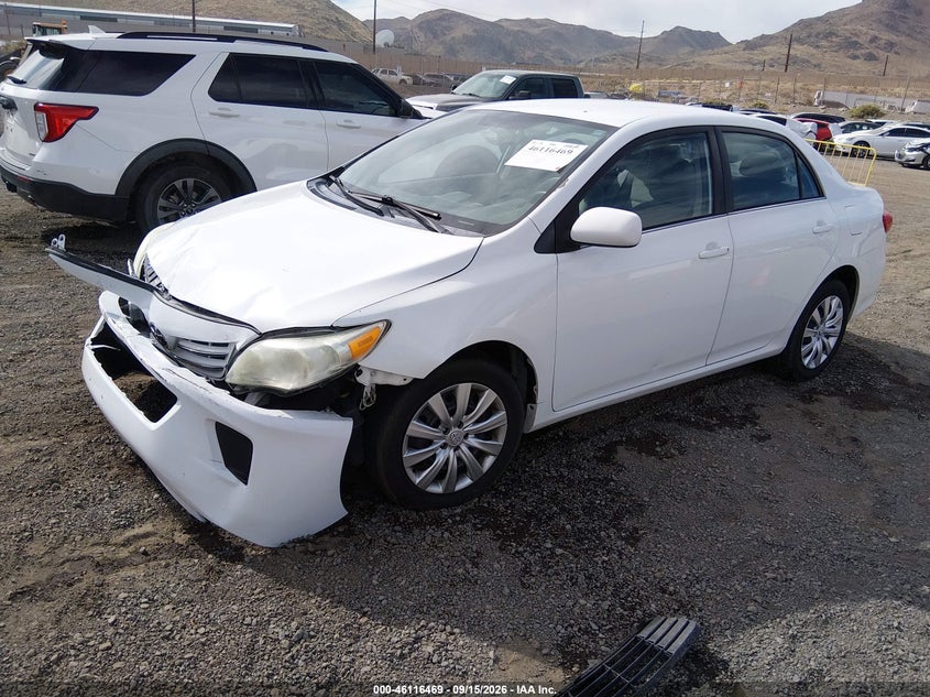 Vin: 5yfbu4ee2dp199461, lot: 46616185, toyota corolla le 20132