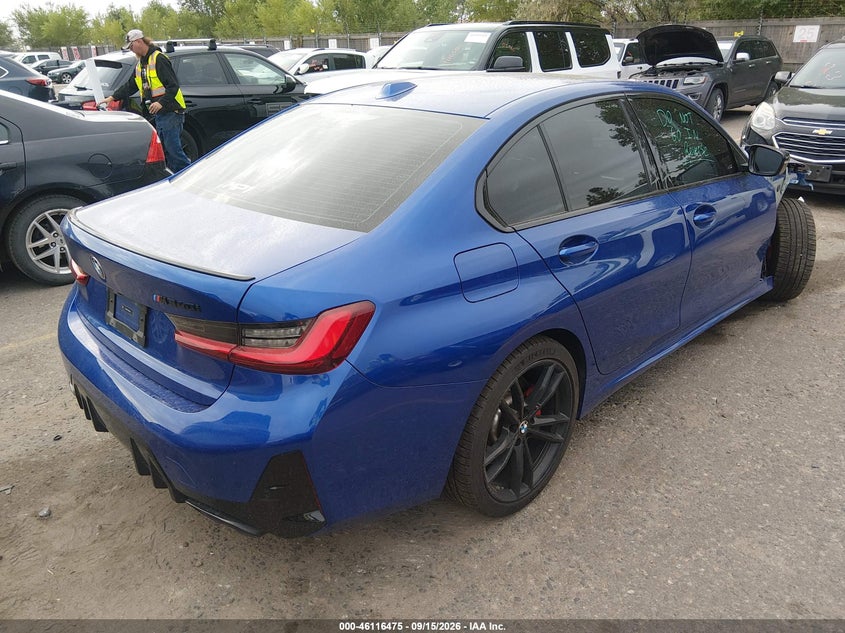 Vin: 3mw49ff01p8d60649, lot: 46616191, bmw m340i m340i xdrive 20234