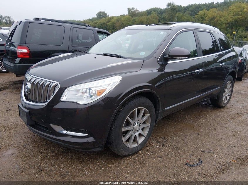 Vin: 5gakvbkd5ej290633, lot: 46616221, buick enclave leather 20142