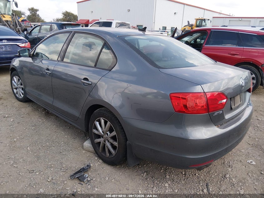 Vin: 3vwdx7aj6cm389772, lot: 46616226, volkswagen jetta 2.5l se 20123
