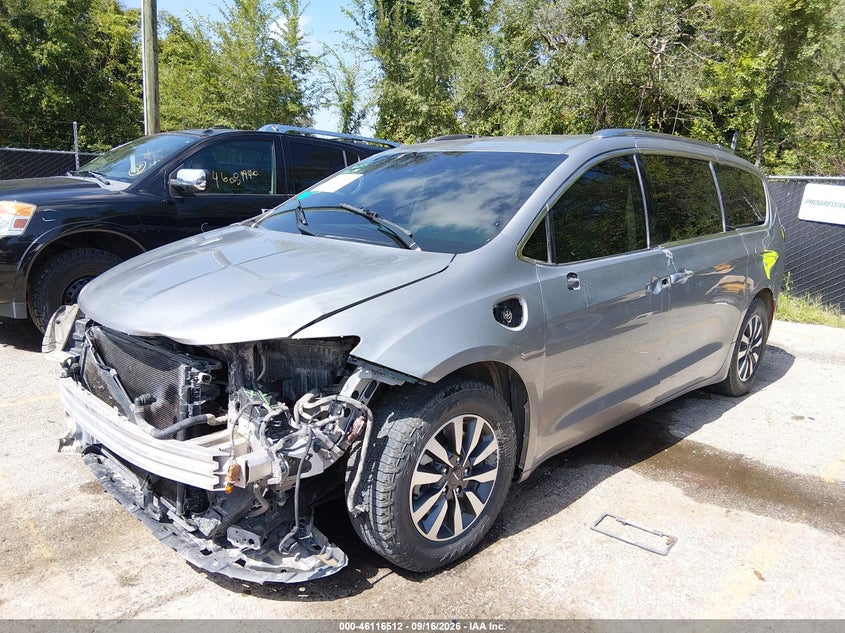 Vin: 2c4rc1l76mr581321, lot: 46616228, chrysler pacifica hybrid touring l 20212