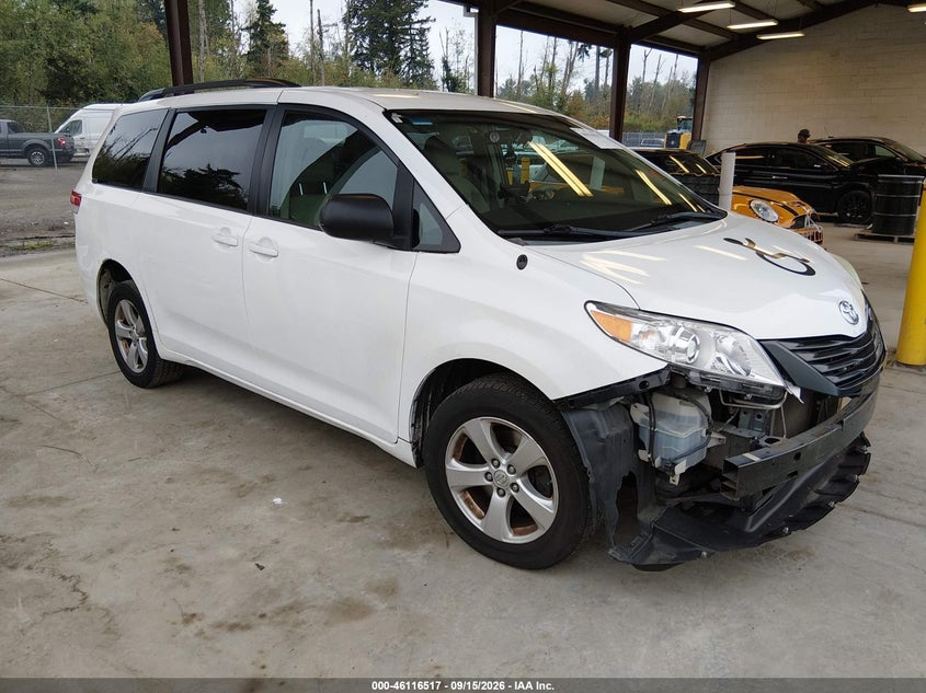 Vin: 5tdzk3dc4es407167, lot: 46616233, toyota sienna 7 passenger 2014 img_1