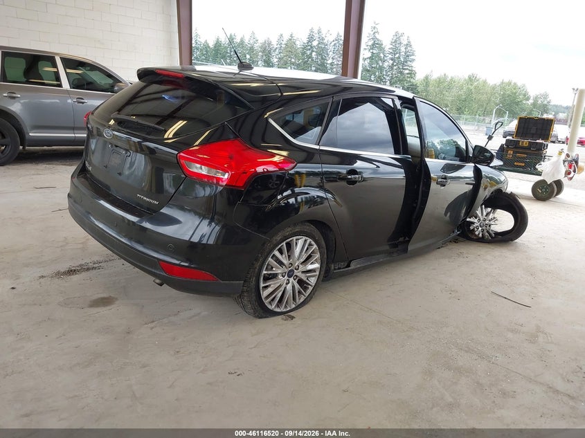 Vin: 1fadp3n29hl283944, lot: 46616236, ford focus titanium 20174