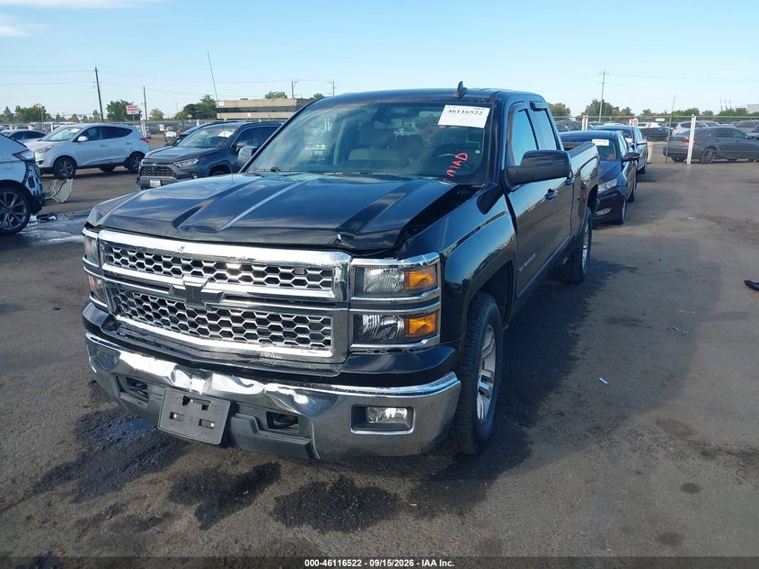 Vin: 1gcvkrec7fz198877, lot: 46616238, chevrolet silverado 1500 1lt 20152