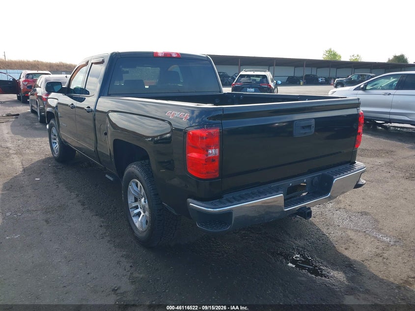 Vin: 1gcvkrec7fz198877, lot: 46616238, chevrolet silverado 1500 1lt 20153