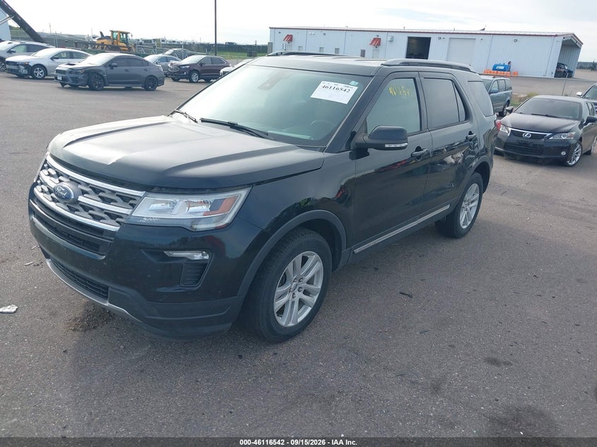 Vin: 1fm5k8d87jga74177, lot: 46616258, ford explorer xlt 20182