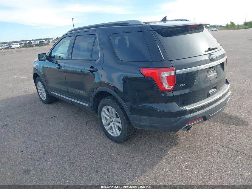 Vin: 1fm5k8d87jga74177, lot: 46616258, ford explorer xlt 20183
