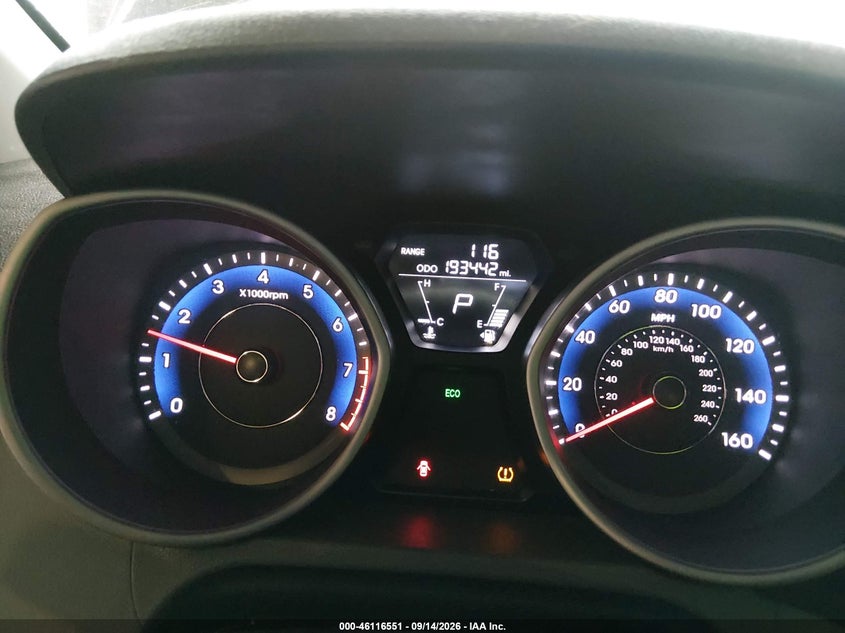 2013 HYUNDAI ELANTRA auction photo 7
