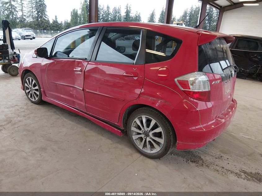 Vin: jhmge8h51dc016466, lot: 46616285, honda fit sport 20133