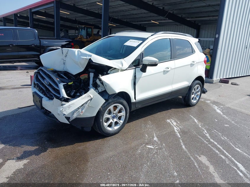 Vin: maj6s3gl1mc400889, lot: 46616291, ford ecosport se 20212