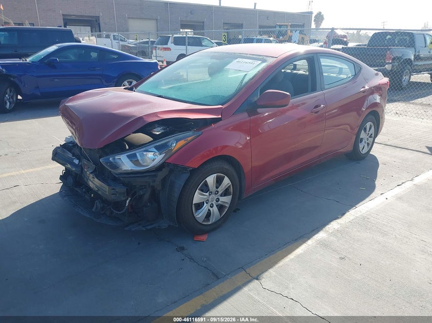 Vin: 5npdh4ae6gh728799, lot: 46616307, hyundai elantra se 20162