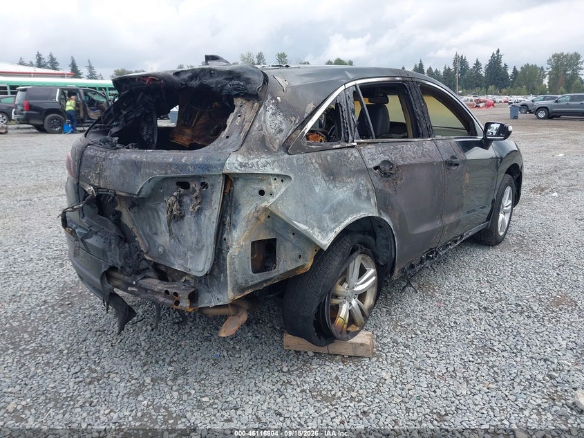 Vin: 5j8tb4h5xfl001308, lot: 46616320, acura rdx 20154