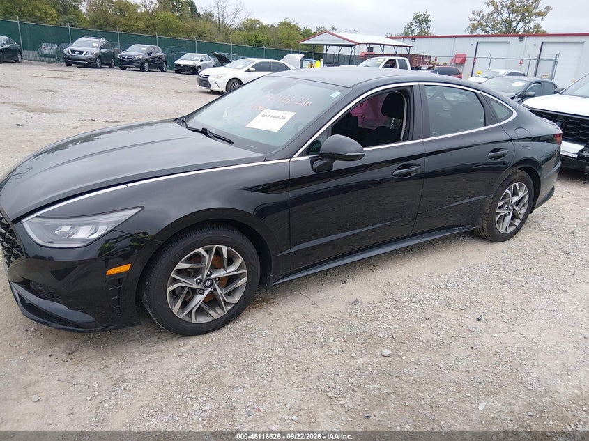 Vin: kmhl64ja9na232734, lot: 46616342, hyundai sonata sel 20222