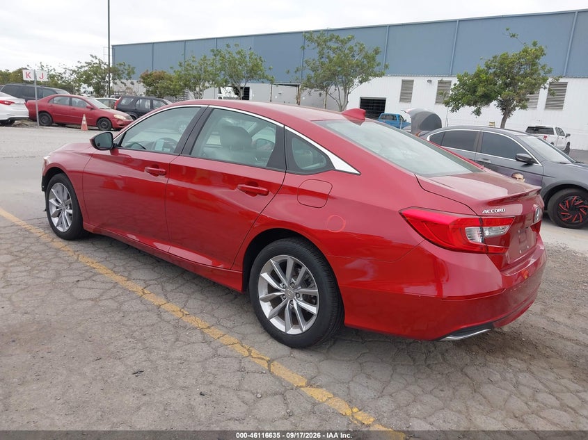 Vin: 1hgcv1f14na077509, lot: 46616351, honda accord lx 20223
