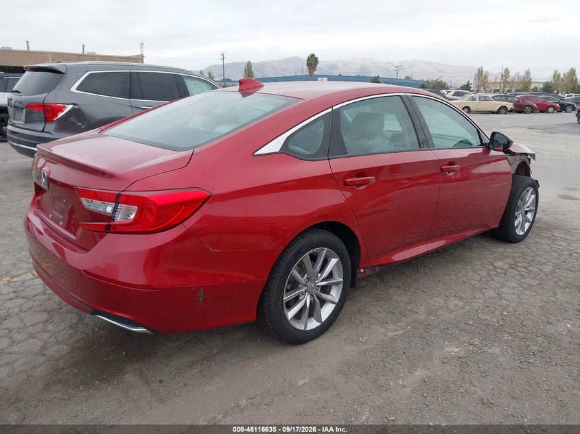 Vin: 1hgcv1f14na077509, lot: 46616351, honda accord lx 20224