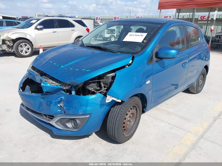 Vin: ml32a3hj8jh011712, lot: 46616352, mitsubishi mirage es 20182