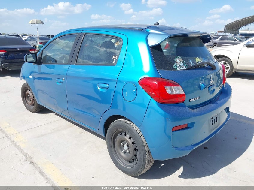 Vin: ml32a3hj8jh011712, lot: 46616352, mitsubishi mirage es 20183