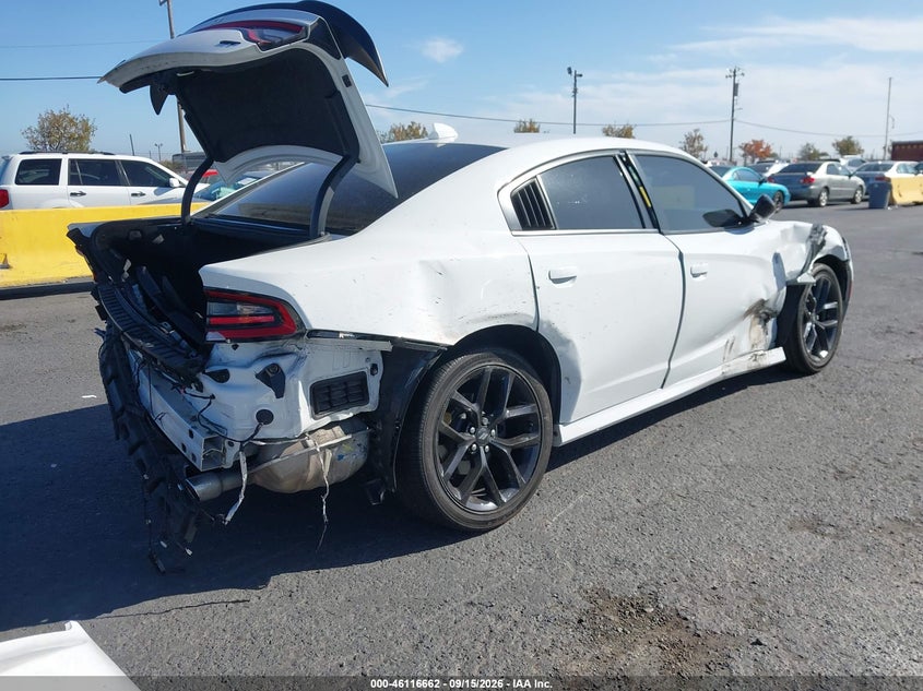 Vin: 2c3cdxhg9lh202688, lot: 46616378, dodge charger gt rwd 20204