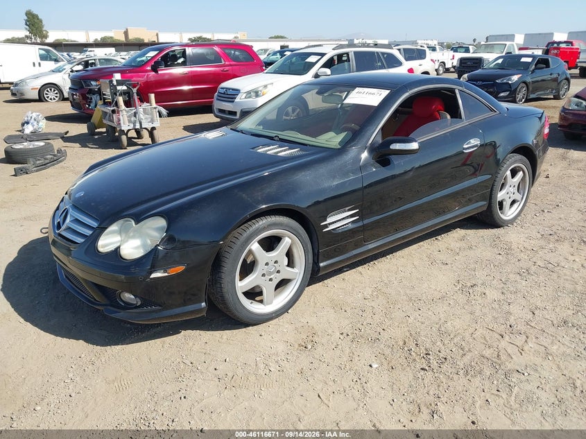 2008 MERCEDES-BENZ SL 550 auction photo 2