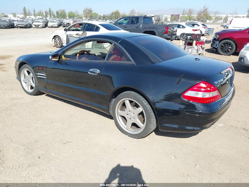 2008 MERCEDES-BENZ SL 550 auction photo 3