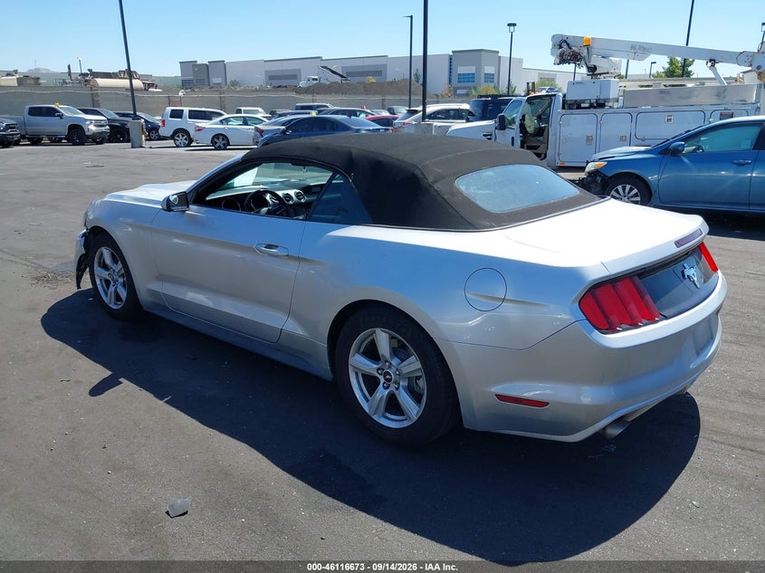 Vin: 1fatp8em8h5307052, lot: 46616389, ford mustang v6 20173