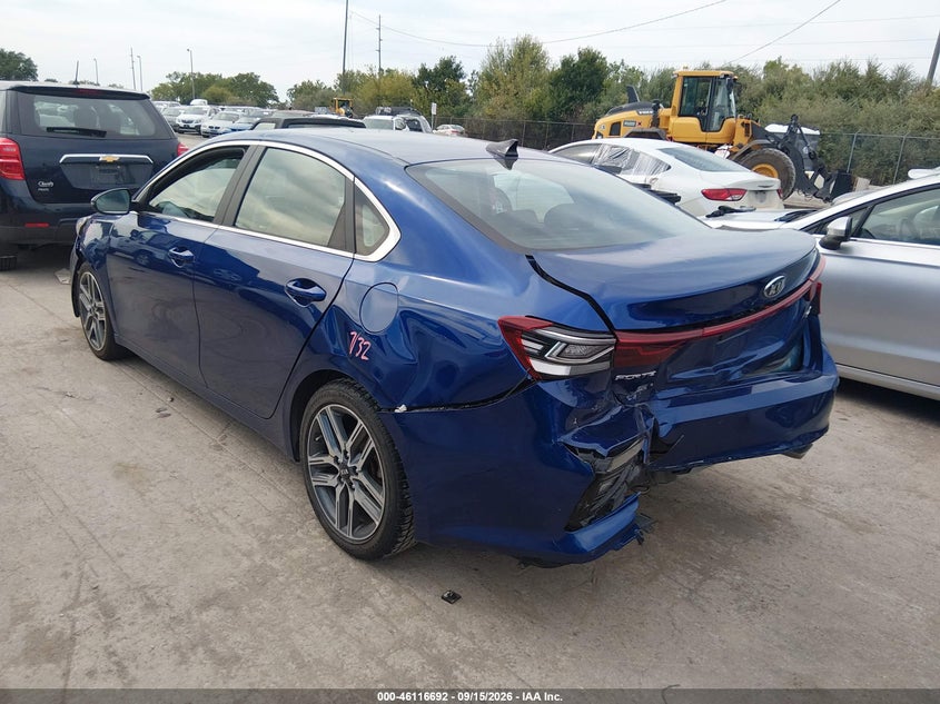 Vin: 3kpf54ad6me348824, lot: 46616408, kia forte ex 20213