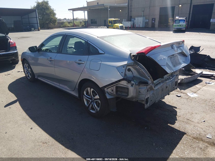 Vin: 2hgfc2f56jh584029, lot: 46616409, honda civic lx 20183
