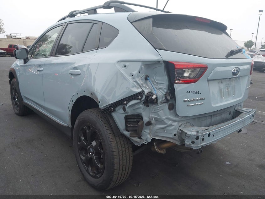 Vin: jf2gtabc3nh220083, lot: 46616418, subaru crosstrek 20223