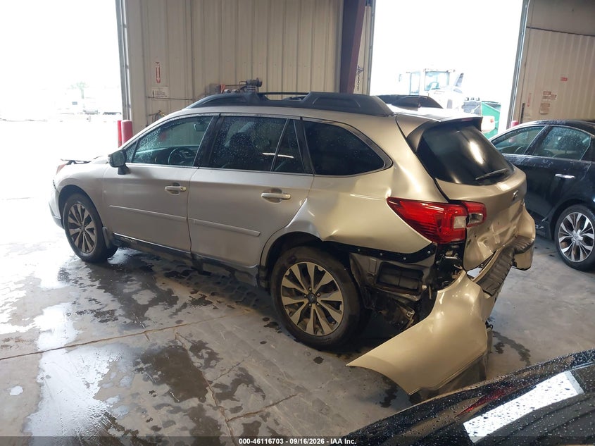 Vin: 4s4bsanc0h3385495, lot: 46616419, subaru outback 2.5i limited 20173