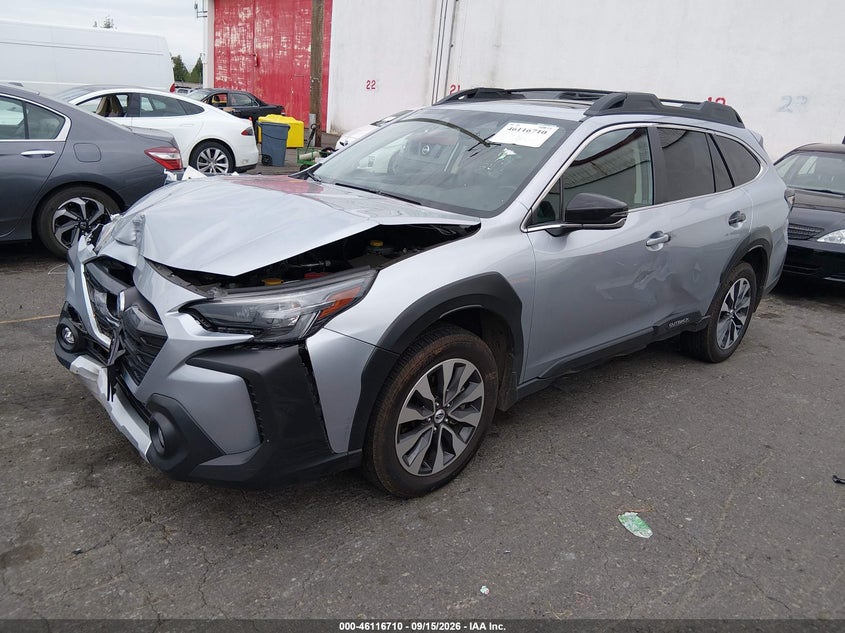 Vin: 4s4btanc7s3255752, lot: 46616426, subaru outback limited 20252