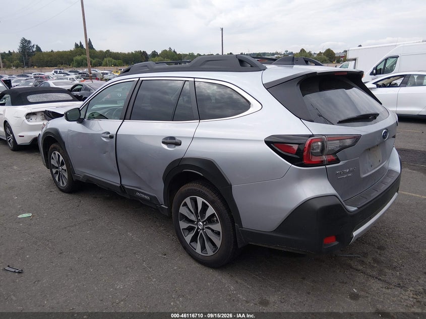Vin: 4s4btanc7s3255752, lot: 46616426, subaru outback limited 20253
