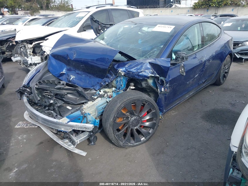 TESLA MODEL 3 2023 VIN 5YJ3E1EC6PF417688