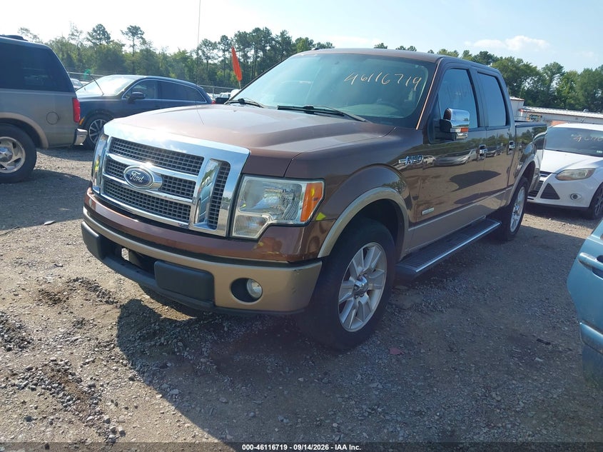 Vin: 1ftfw1ctxbfb20831, lot: 46616435, ford f-150 lariat 20112