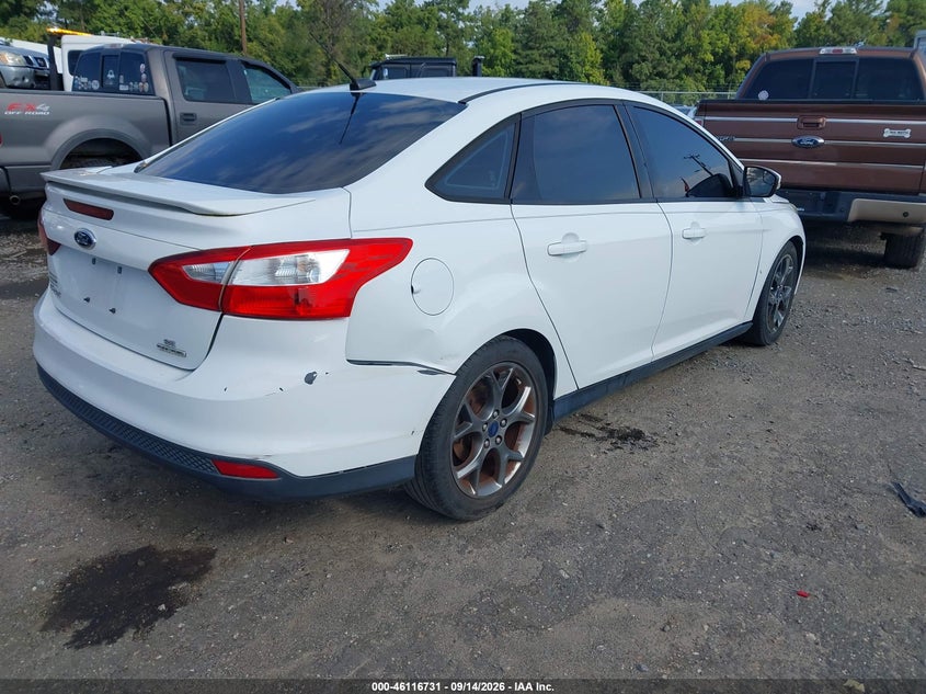Vin: 1fadp3f26el330941, lot: 46616447, ford focus se 20144