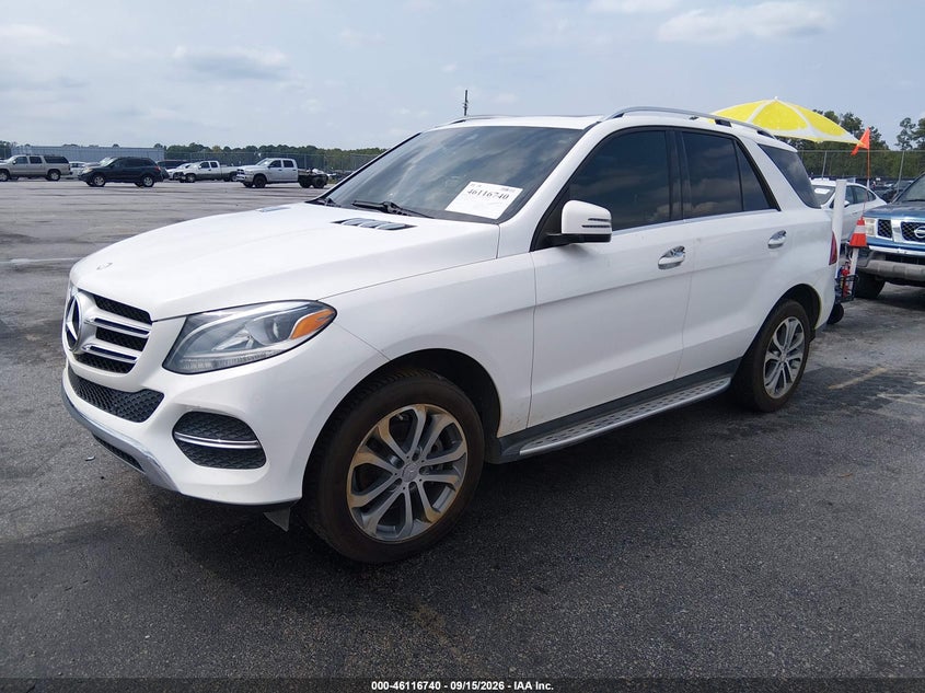 2016 MERCEDES-BENZ GLE 350 auction photo 2