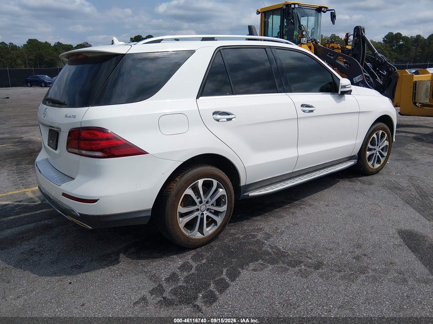 2016 MERCEDES-BENZ GLE 350 auction photo 4
